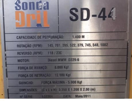 Sonda DRIL SD-44 Imagem Sonda DRIL SD-44