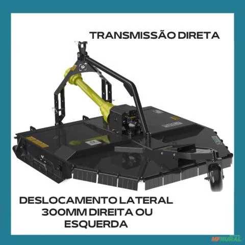 Roçadeira Hidráulica para trator 1500mm - OPORTUNIDADE