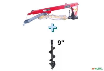 Perfurador De Solo Broca 9 Com 1 M De Prof. Para Tratores Imagem Perfurador De Solo Broca 9 Com 1 M De Prof. Para Tratores