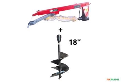 Perfurador De Solo Broca 18 Com 1 M De Prof. Para Tratores Imagem Perfurador De Solo Broca 18 Com 1 M De Prof. Para Tratores