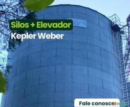 Silos Kepler 50 mil sacas + Elevador 28 metros 60 Ton/H