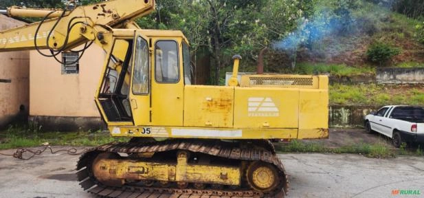 Escavadeira fiatallis Imagem Escavadeira fiatallis