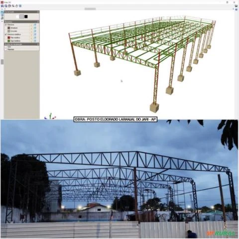 Estruturas Metálicas, Galpões e Mezaninos no Macapá - Ap