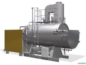 Fabricamos Caldeiras Biomassa a gás  e óleos combustíveis