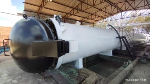 Autoclave para Tratamento de Madeiras Imagem Autoclave para Tratamento de Madeiras