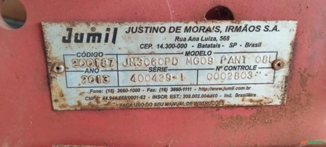 Imagem Plantadeira Jumil 3060 - 8 linhas - Ano 2014 Imagem Plantadeira Jumil 3060 - 8 linhas - Ano 2014