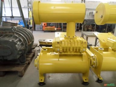 Imagem Soprador / Bomba de vacuo tipo roots lobular Kaeser Omega 53P remanufaturado Imagem Soprador / Bomba de vacuo tipo roots lobular Kaeser Omega 53P remanufaturado