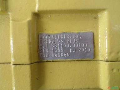 Imagem Soprador / Bomba de vacuo tipo roots lobular Kaeser Omega 53P remanufaturado Imagem Soprador / Bomba de vacuo tipo roots lobular Kaeser Omega 53P remanufaturado