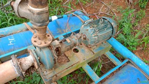 Pivô de Irrigação Carborumdum Completo com 2 motores