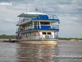 Barco Hotel no Rio Araguaia