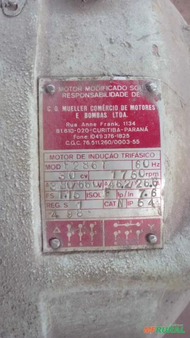 LOTE MOTORES ELETRICOS