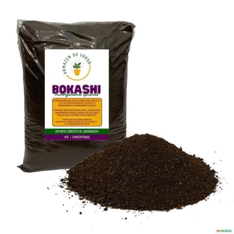 Bokashi Adubo Orgânico Farelado 1KG