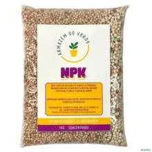 Fertilizante Mineral NPK 20-5-20 1KG Florada e Frutificação
