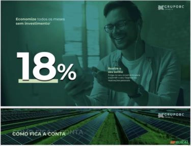 -18% na sua conta de energia sem investimento Imagem -18% na sua conta de energia sem investimento
