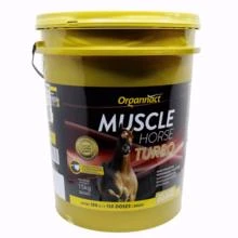 Suplemento Muscle Horse Turbo Box Pouch da Organnact -  Peso: Embalagem c/ 15kg
