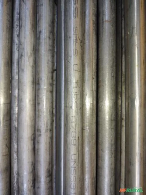 Tubo aço inoxidavel sem costura de saf 2507 - A789