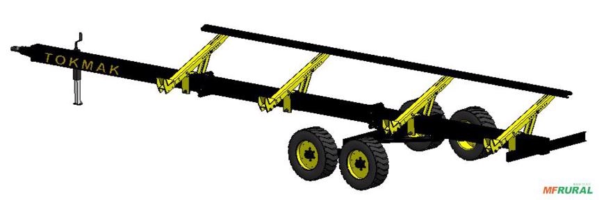 Imagem CARRETA PARA TRANSPORTE DE PLATAFORMA DE COLHETADEIRA Imagem CARRETA PARA TRANSPORTE DE PLATAFORMA DE COLHETADEIRA