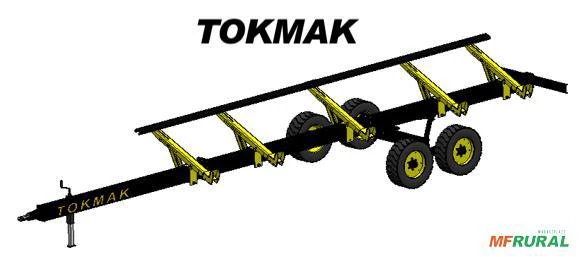 CARRETA PARA TRANSPORTE DE PLATAFORMA TOKMAK