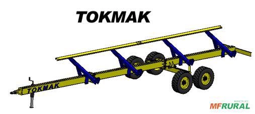 CARRETA TRANSPORTADORA DE PLATAFORMA DE COLHETADEIRA Imagem CARRETA TRANSPORTADORA DE PLATAFORMA DE COLHETADEIRA