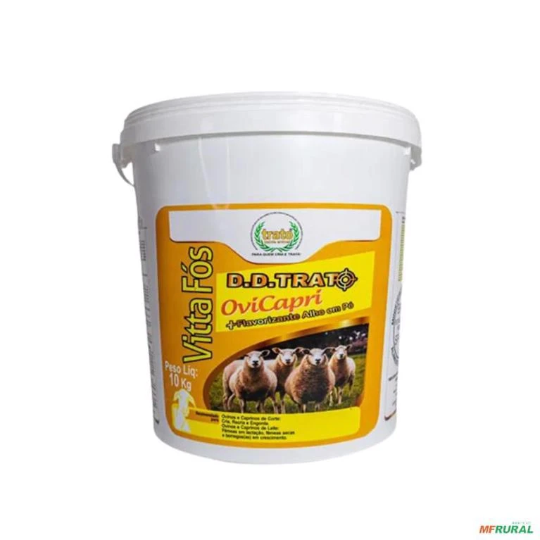 Suplemento Mineral Vitamínico OVINOS/CAPRINOS (10kg) ANTIPARASITÁRIO PROBIÓTICO - Ovicapri