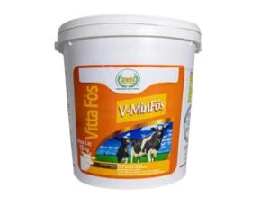 Suplemento Mineral BOVINOS (10kg) Vermifugação Probiótico - V-Minfós Premix