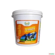 Suplemento Mineral BOVINOS (10kg) Vermifugação Probiótico - V-Minfós Premix