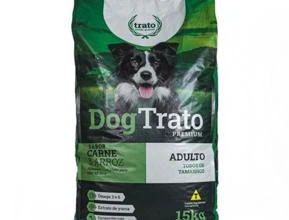 RAÇÃO PREMIUM (15kg) - Cães Adultos - Dog Trato