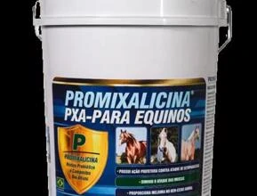Suplemento Mineral ANTIPARASITÁRIO Probiótico CAVALOS/EQUINOS (1,5kg ou 25kg) Promixalicina -  Peso: 25KG
