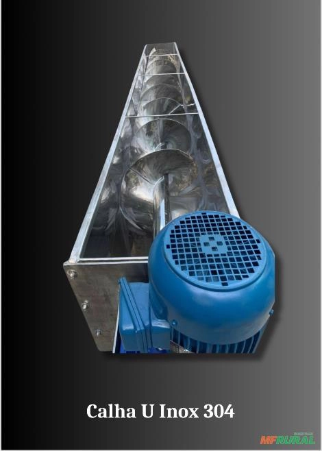 Imagem Rosca transportadora inox Imagem Rosca transportadora inox