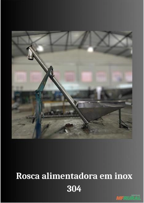 Imagem Rosca transportadora inox Imagem Rosca transportadora inox