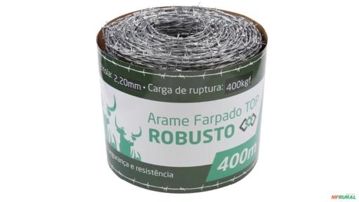 Arame Farpado - Robusto 400 KGF Imagem Arame Farpado - Robusto 400 KGF