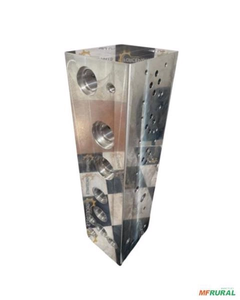 BLOCO MANIFOLD HIDRAULICO Imagem BLOCO MANIFOLD HIDRAULICO