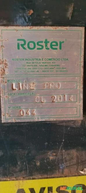 Plantadeira Roster Line Pro