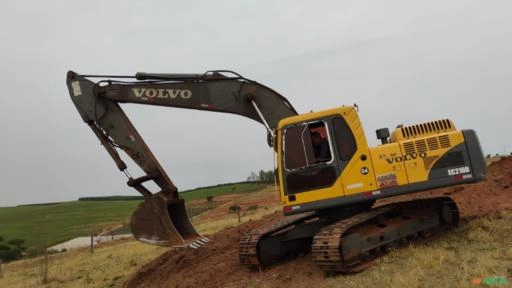 Imagem Escavadeira Volvo 210 ano 2012 Imagem Escavadeira Volvo 210 ano 2012