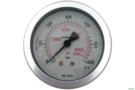 Manometro Horizontal (Axial) D63 0-600 Bar 1/4 BSP Imagem Manometro Horizontal (Axial) D63 0-600 Bar 1/4 BSP