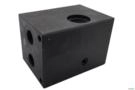 Bloco Manifold Em Aço Para 02 Valvulas Cetop Com Cavidade Para Valv. De Alivio Imagem Bloco Manifold Em Aço Para 02 Valvulas Cetop Com Cavidade Para Valv. De Alivio