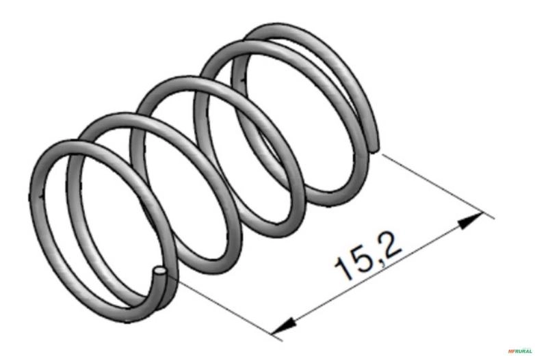 Mola Da Valvula De Retenção De Carga - Racine ML15 Imagem Mola Da Valvula De Retenção De Carga - Racine ML15