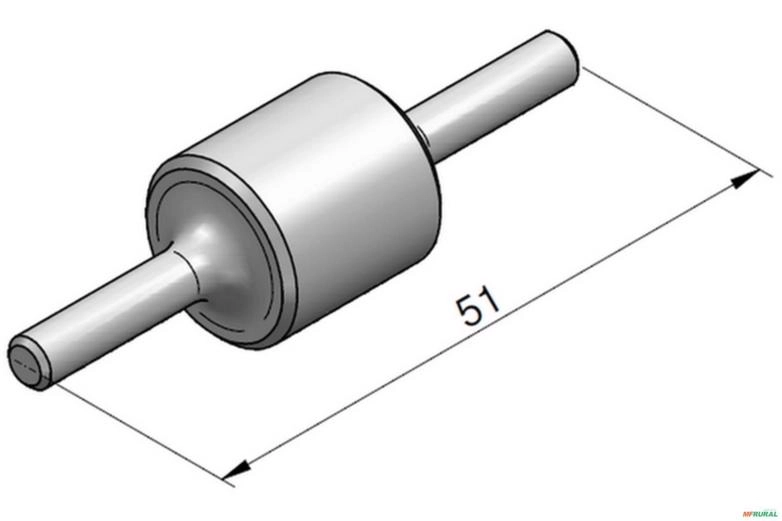 Pistão Piloto Da Valvula De Retenção Pilotada - Racine ML15 Imagem Pistão Piloto Da Valvula De Retenção Pilotada - Racine ML15