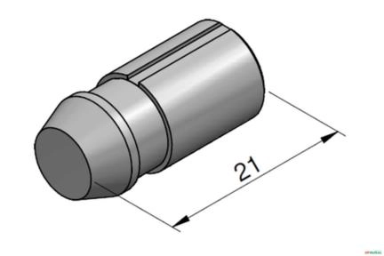 Agulha Da Valvula De Retenção Pilotada - Racine ML15 Imagem Agulha Da Valvula De Retenção Pilotada - Racine ML15