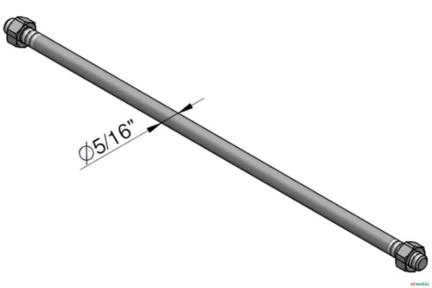 Imagem Tirante Para 05 Corpos Centrais - Racine ML15 Imagem Tirante Para 05 Corpos Centrais - Racine ML15
