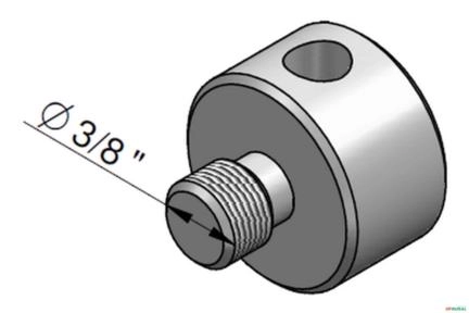 Imagem Parafuso Do Detente 3 Posições - Racine ML25 Imagem Parafuso Do Detente 3 Posições - Racine ML25