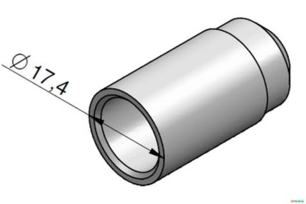 Imagem Pistão Da Valvula De Retenção Da Bomba - Racine ML25 Imagem Pistão Da Valvula De Retenção Da Bomba - Racine ML25