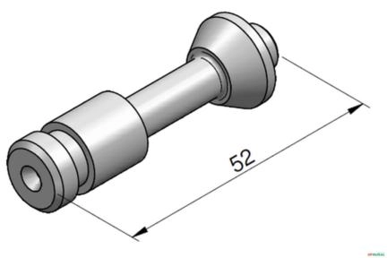 Agulha da Valvula de Restrição - Racine ML25 Imagem Agulha da Valvula de Restrição - Racine ML25