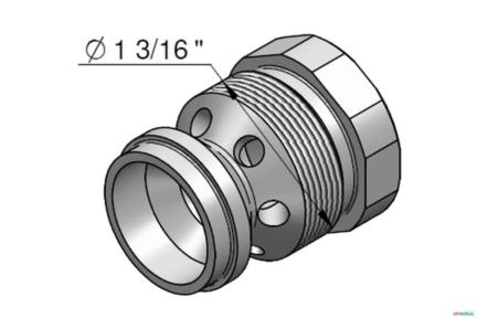 Valvula de Anti-Cavitação (Secundaria) - Racine ML42 Imagem Valvula de Anti-Cavitação (Secundaria) - Racine ML42