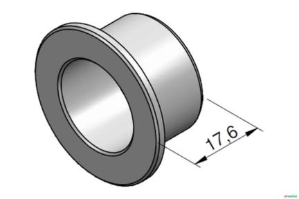 Assento de Mola da Elevação (13,5mm) (W20E) - Racine ML42 Imagem Assento de Mola da Elevação (13,5mm) (W20E) - Racine ML42