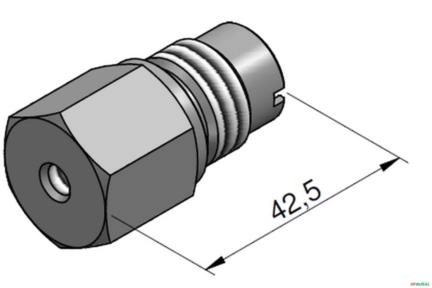 Corpo da Valvula de Alivio Direta - Racine S-1427 Imagem Corpo da Valvula de Alivio Direta - Racine S-1427