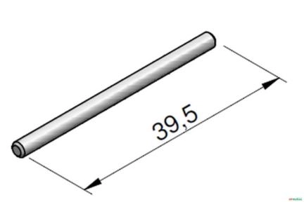 Pino de Acionamento do Destrave Hidraulico - Hidrover CH60 / CH100 Imagem Pino de Acionamento do Destrave Hidraulico - Hidrover CH60 / CH100
