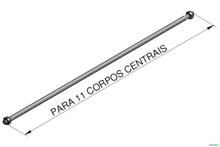 Tirante Para 11 Corpos Centrais - Hidrover CH60 Imagem Tirante Para 11 Corpos Centrais - Hidrover CH60