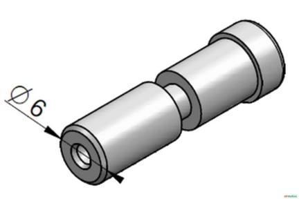 Pino de Vedação do Destrave Hidraulico - Hidrover CH100 Imagem Pino de Vedação do Destrave Hidraulico - Hidrover CH100