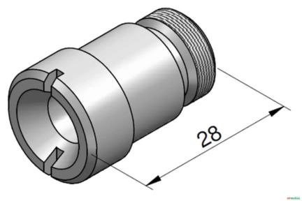 Parafuso de Centragem do Destrave Hidraulico (28mm) - Hidrover CH100 Imagem Parafuso de Centragem do Destrave Hidraulico (28mm) - Hidrover CH100